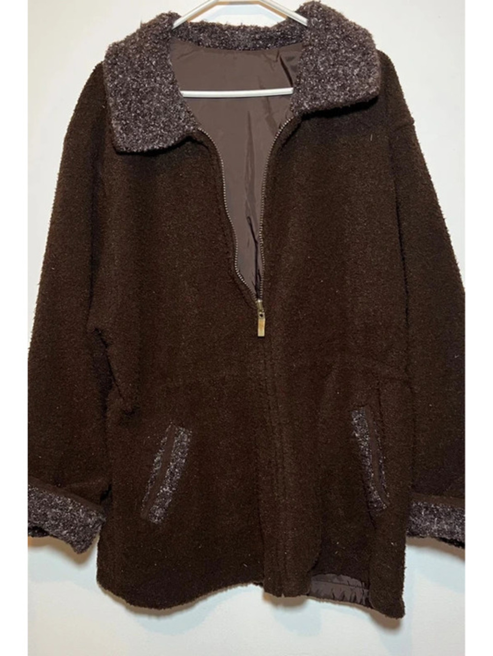 Brown winter jacket